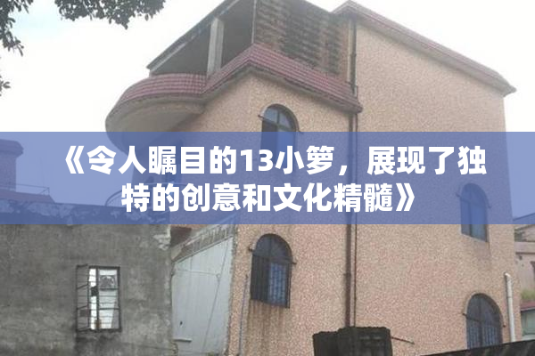 《令人瞩目的13小箩，展现了独特的创意和文化精髓》