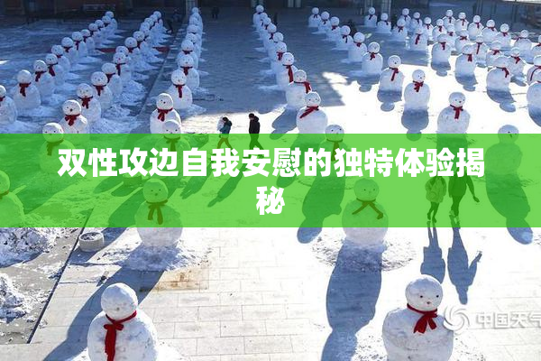 双性攻边自我安慰的独特体验揭秘