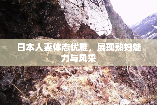 日本人妻体态优雅，展现熟妇魅力与风采