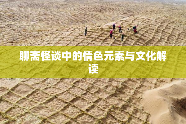聊斋怪谈中的情色元素与文化解读