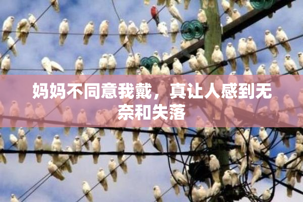 妈妈不同意我戴，真让人感到无奈和失落