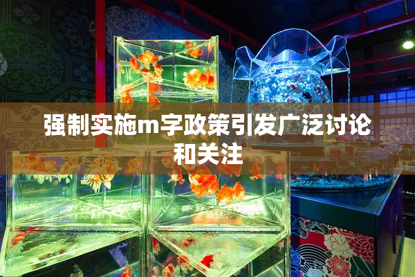 强制实施m字政策引发广泛讨论和关注