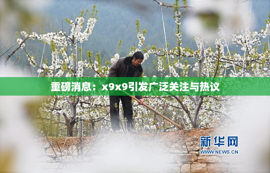 重磅消息：x9x9引发广泛关注与热议