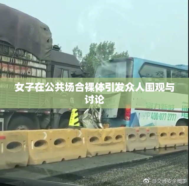 女子在公共场合裸体引发众人围观与讨论