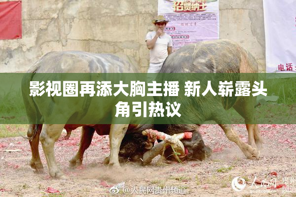 影视圈再添大胸主播 新人崭露头角引热议