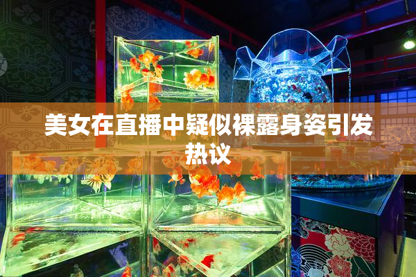 美女在直播中疑似裸露身姿引发热议