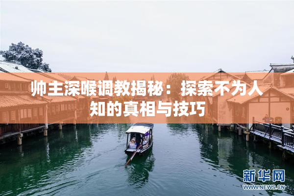 帅主深喉调教揭秘：探索不为人知的真相与技巧