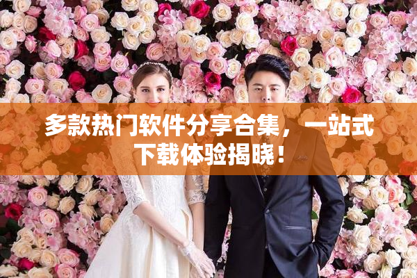 多款热门软件分享合集，一站式下载体验揭晓！