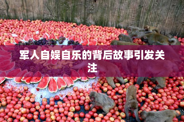 军人自娱自乐的背后故事引发关注