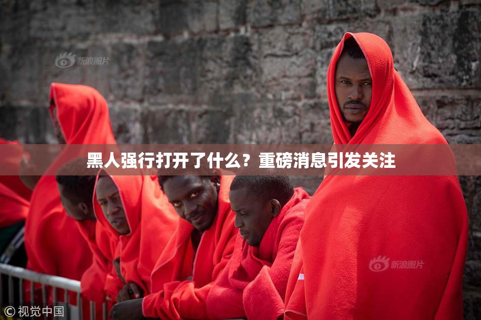 黑人强行打开了什么？重磅消息引发关注