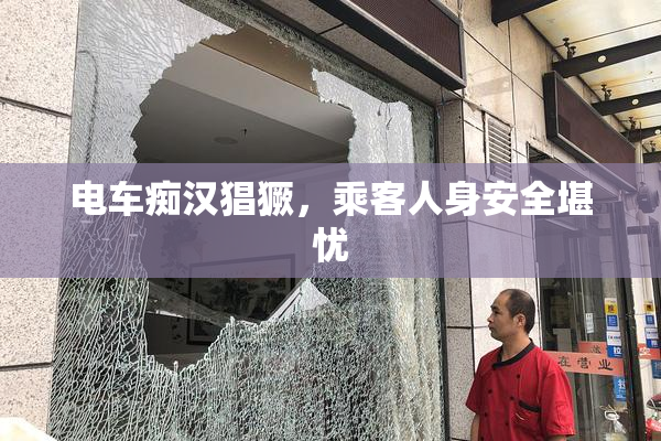 电车痴汉猖獗，乘客人身安全堪忧