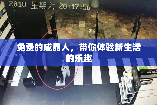 免费的成品人，带你体验新生活的乐趣