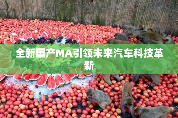 全新国产MA引领未来汽车科技革新