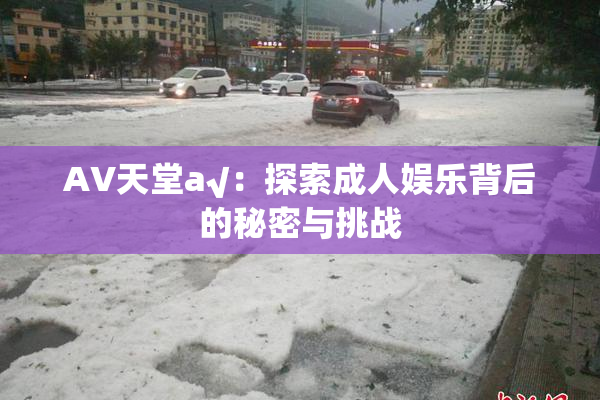 AV天堂a√：探索成人娱乐背后的秘密与挑战