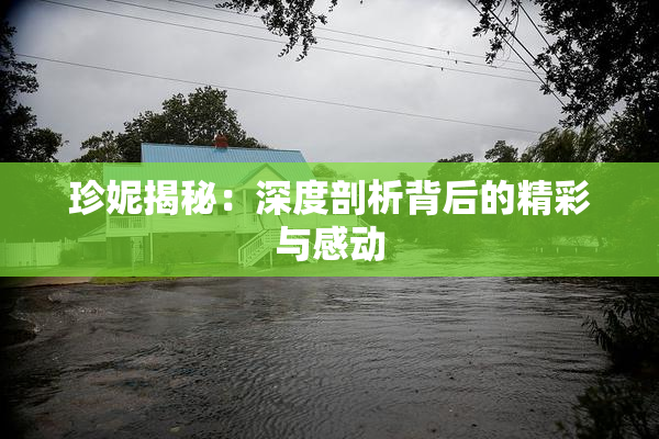 珍妮揭秘：深度剖析背后的精彩与感动