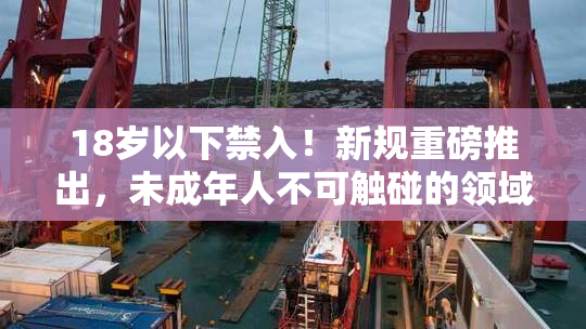 18岁以下禁入！新规重磅推出，未成年人不可触碰的领域解析