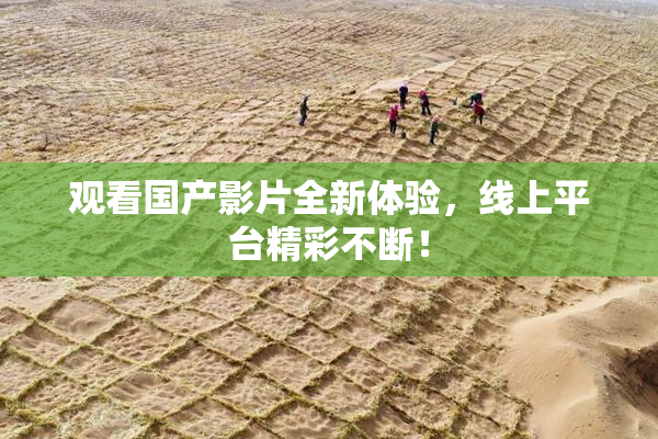 观看国产影片全新体验，线上平台精彩不断！