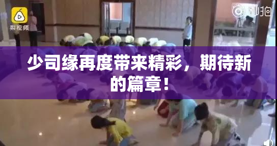 少司缘再度带来精彩，期待新的篇章！
