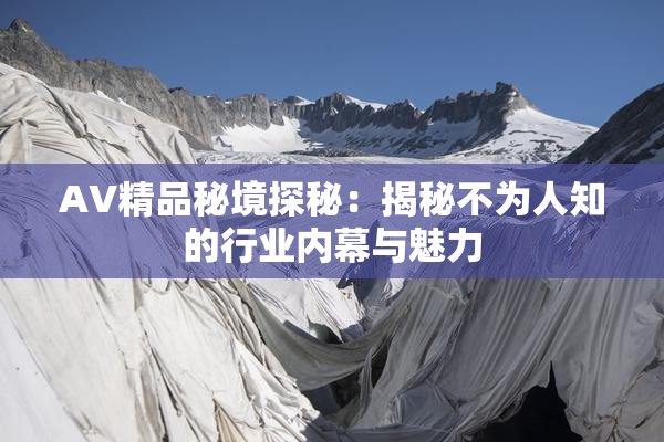 AV精品秘境探秘：揭秘不为人知的行业内幕与魅力