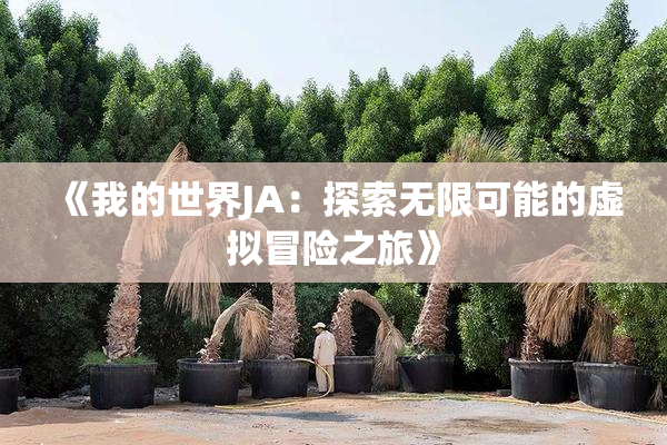 《我的世界JA：探索无限可能的虚拟冒险之旅》