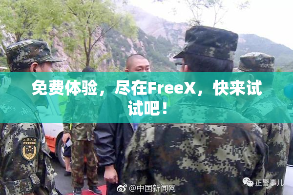免费体验，尽在FreeX，快来试试吧！