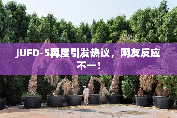 JUFD-5再度引发热议，网友反应不一！