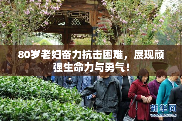 80岁老妇奋力抗击困难，展现顽强生命力与勇气！