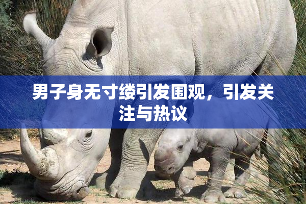 男子身无寸缕引发围观，引发关注与热议