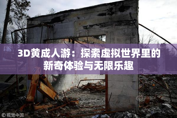 3D黄成人游：探索虚拟世界里的新奇体验与无限乐趣