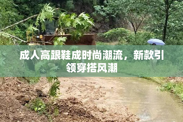 成人高跟鞋成时尚潮流，新款引领穿搭风潮