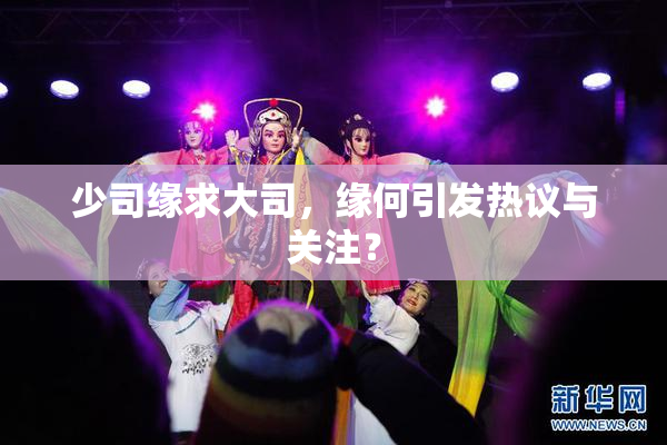 少司缘求大司，缘何引发热议与关注？