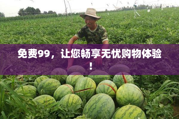 免费99，让您畅享无忧购物体验！