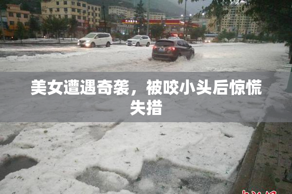 美女遭遇奇袭，被咬小头后惊慌失措
