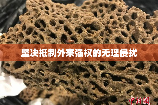 坚决抵制外来强权的无理侵扰