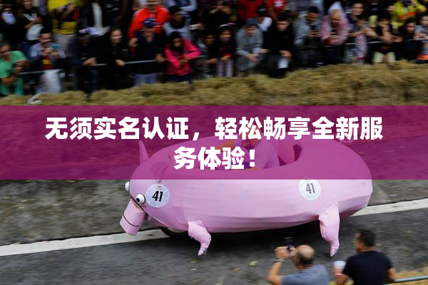 无须实名认证，轻松畅享全新服务体验！