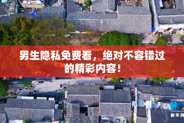 男生隐私免费看，绝对不容错过的精彩内容！