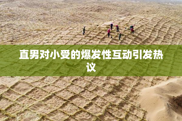直男对小受的爆发性互动引发热议