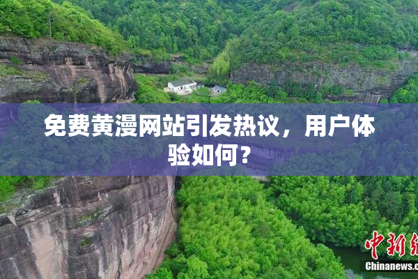 免费黄漫网站引发热议，用户体验如何？