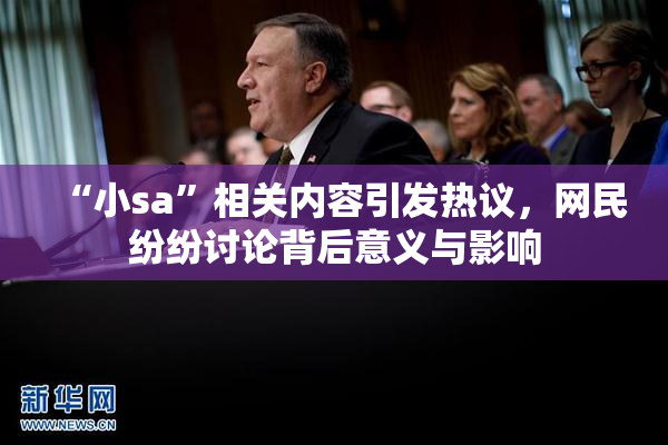 “小sa”相关内容引发热议，网民纷纷讨论背后意义与影响