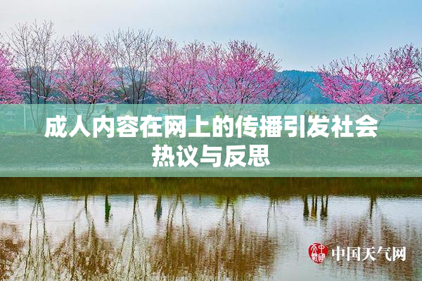 成人内容在网上的传播引发社会热议与反思