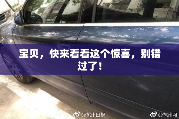 宝贝，快来看看这个惊喜，别错过了！