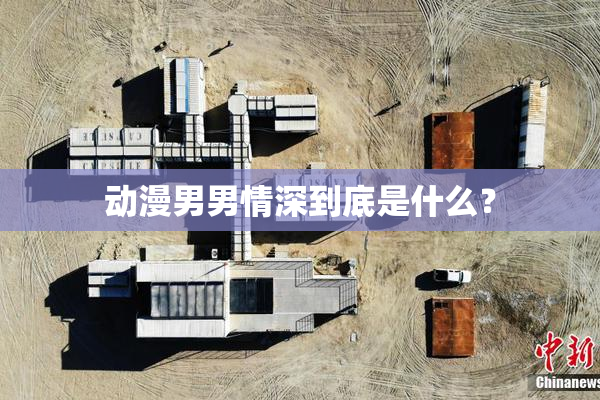 动漫男男情深到底是什么？