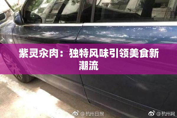 紫灵汆肉：独特风味引领美食新潮流