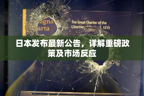 日本发布最新公告，详解重磅政策及市场反应