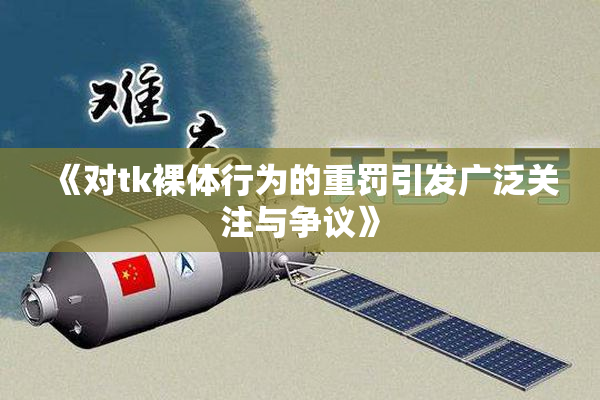 《对tk裸体行为的重罚引发广泛关注与争议》