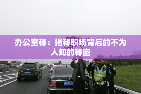 办公室秘：揭秘职场背后的不为人知的秘密