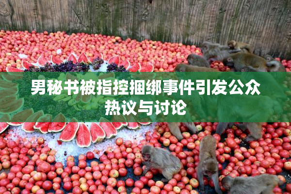 男秘书被指控捆绑事件引发公众热议与讨论