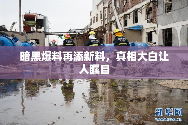 暗黑爆料再添新料，真相大白让人瞩目