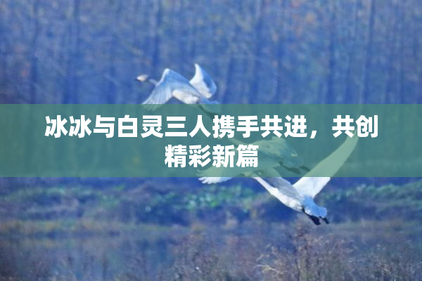 冰冰与白灵三人携手共进，共创精彩新篇