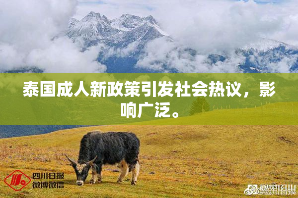 泰国成人新政策引发社会热议，影响广泛。